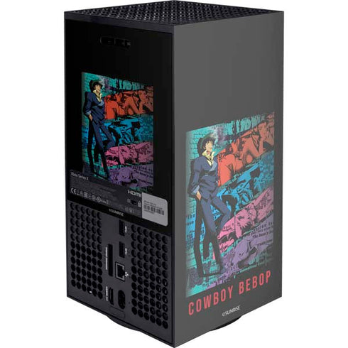 Cowboy Bebop Poster XBox Series X Digital Edition Console Skin